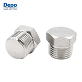 El enchufe de cabeza hexagonal de alta calidad ASME B16.11 ASTM A182 F316/316L forjó accesorios para alta presión