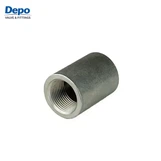 Acoplamiento de tubería de rosca interna de acero inoxidable de alta presión, boquilla roscada hembra, estándar internacional